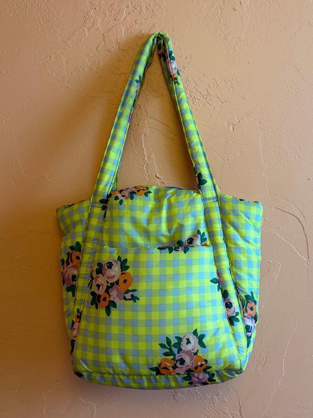 Baggu x Laura Ashley puffy tote